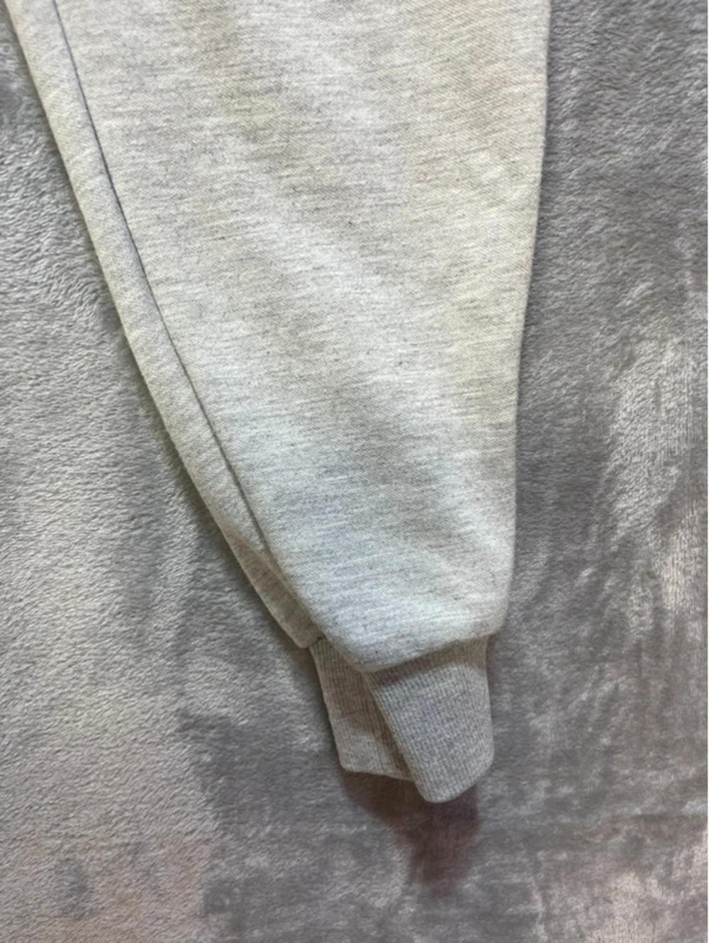 Rebel Minds Mens Fleece Tech Jogger Sweatpants Heather Gray Small Zipper Pockets - Picture 5 of 10